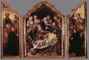Maarten van Heemskerck Triptych of the Entombment Spain oil painting artist